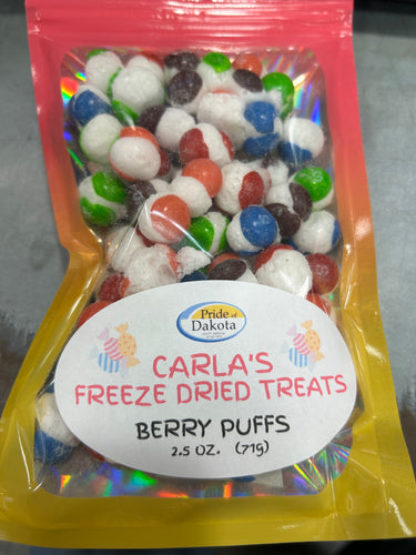 Freeze Dried Berry Puffs