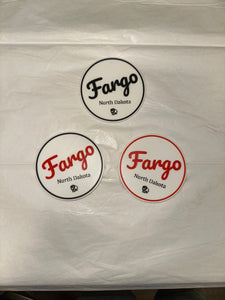 100mm(≈4in) Diameter "Fargo North Dakota" 3D Printed Wall Decoration/Ornament/Coaster (Single)