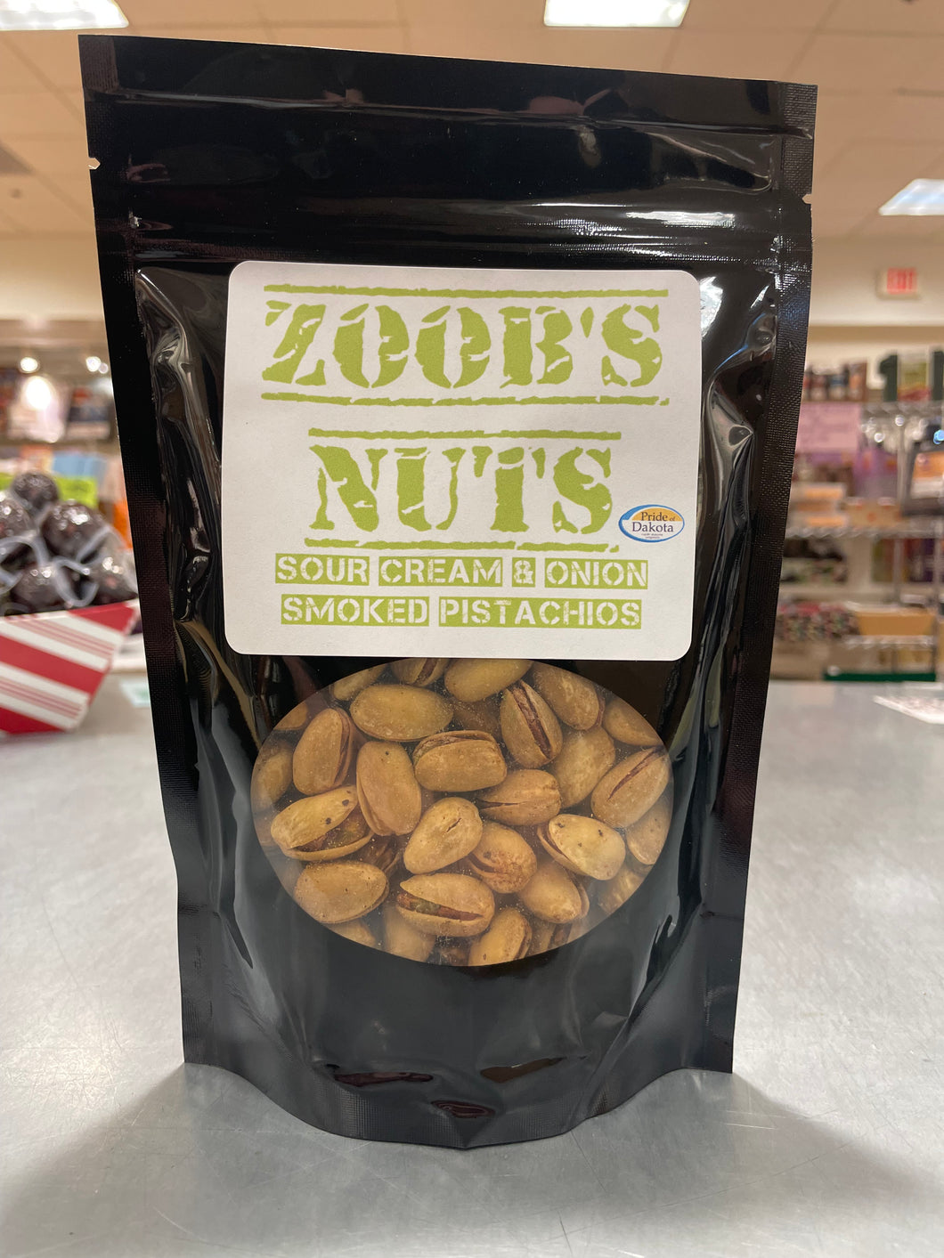 Zoobs Nuts Sour Cream & Onion Smoked Pistachios