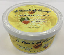 Load image into Gallery viewer, A Touch of Honey Maple Flavored Creamed Honey 1 pound tub
