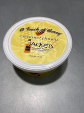 Load image into Gallery viewer, A Touch of JACKED Bourbon Flavored Creamed Honey 1 Pound Tub
