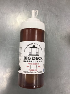 Big Deck Barbecue Company OG Barbecue Sauce