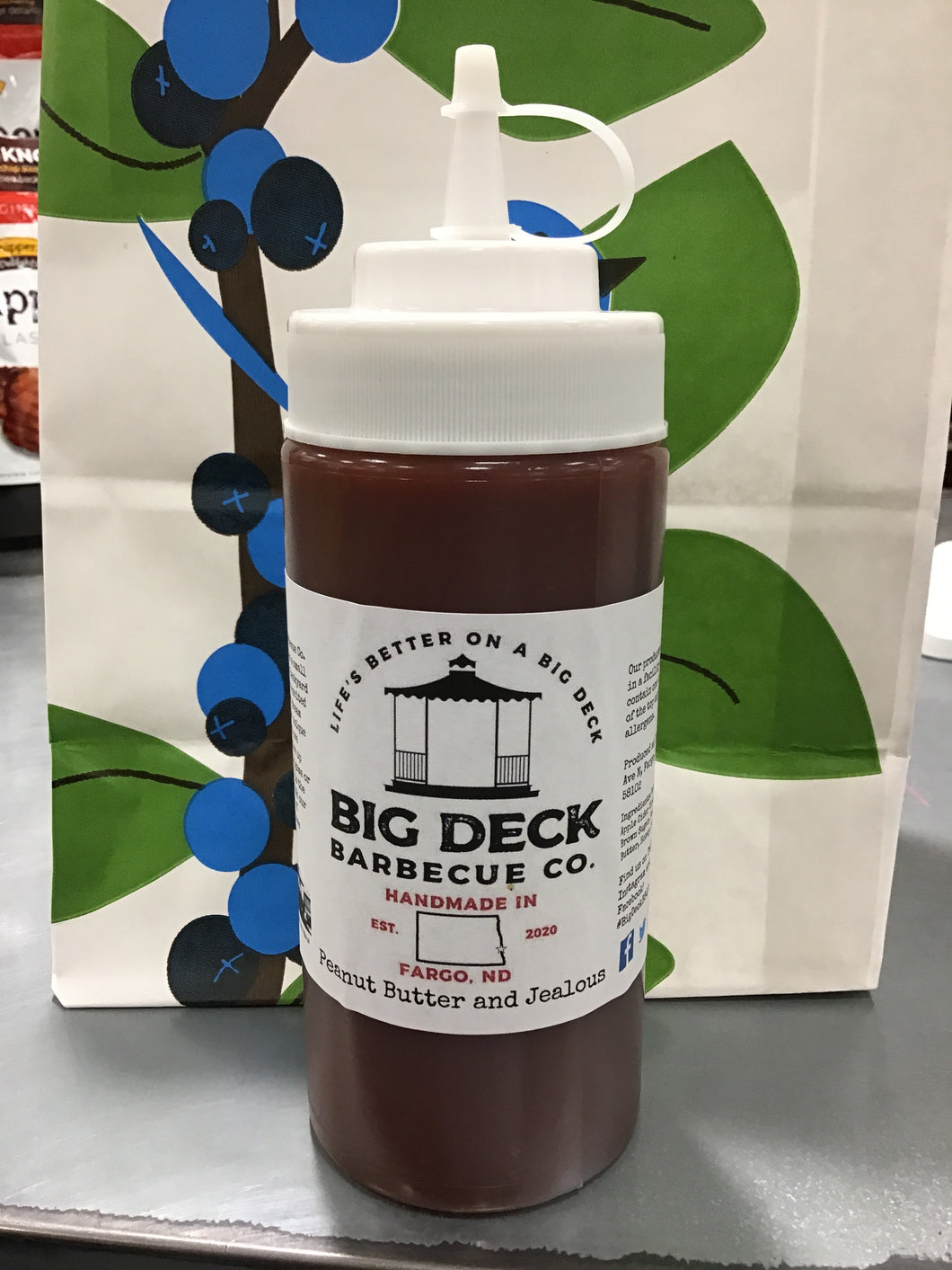 Big Deck Barbecue Company Peanut Butter and Jealous Barbecue Sauce