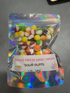 Freeze Dried Rainbow Puffs